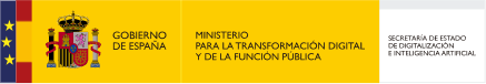 Gobierno de España. Ministerio para la Transformación Digital y de la Función Pública